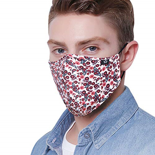 MASK washable and reusable dust MASK with adjustable earring cotton MASK, suitable for women and men MASK21 yy-mask21