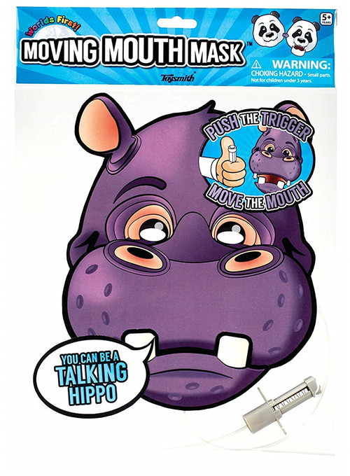 Blue Sky Studios hippo mask paper hippo moving mask - hippo mask Halloween party costume decoration