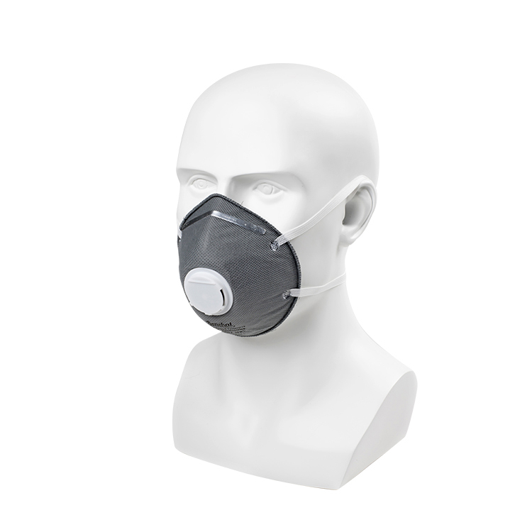 Honeywell NIOSH approved N95 respirator mask with breathing valve for blocking airborne particles (rws-54006)